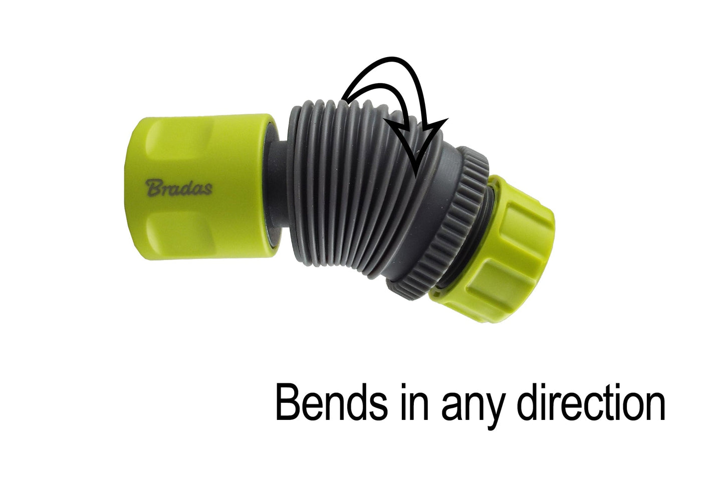 ½" Lime Flexible Hose Connector