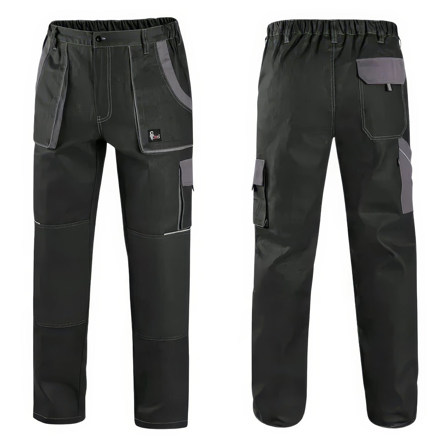 CXS LUXY Work Trousers JOSEF Mens Cotton Cargo Workwear Pants Reinforced Knees
