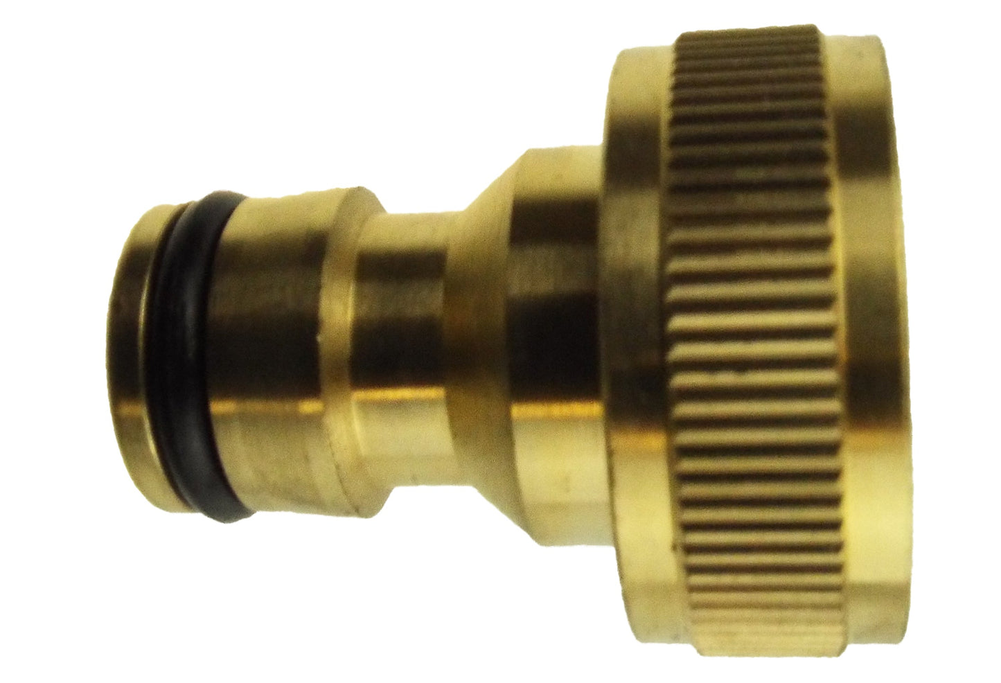 1” BSP Female Brass Tap Connector with Snap-On Male Fitting