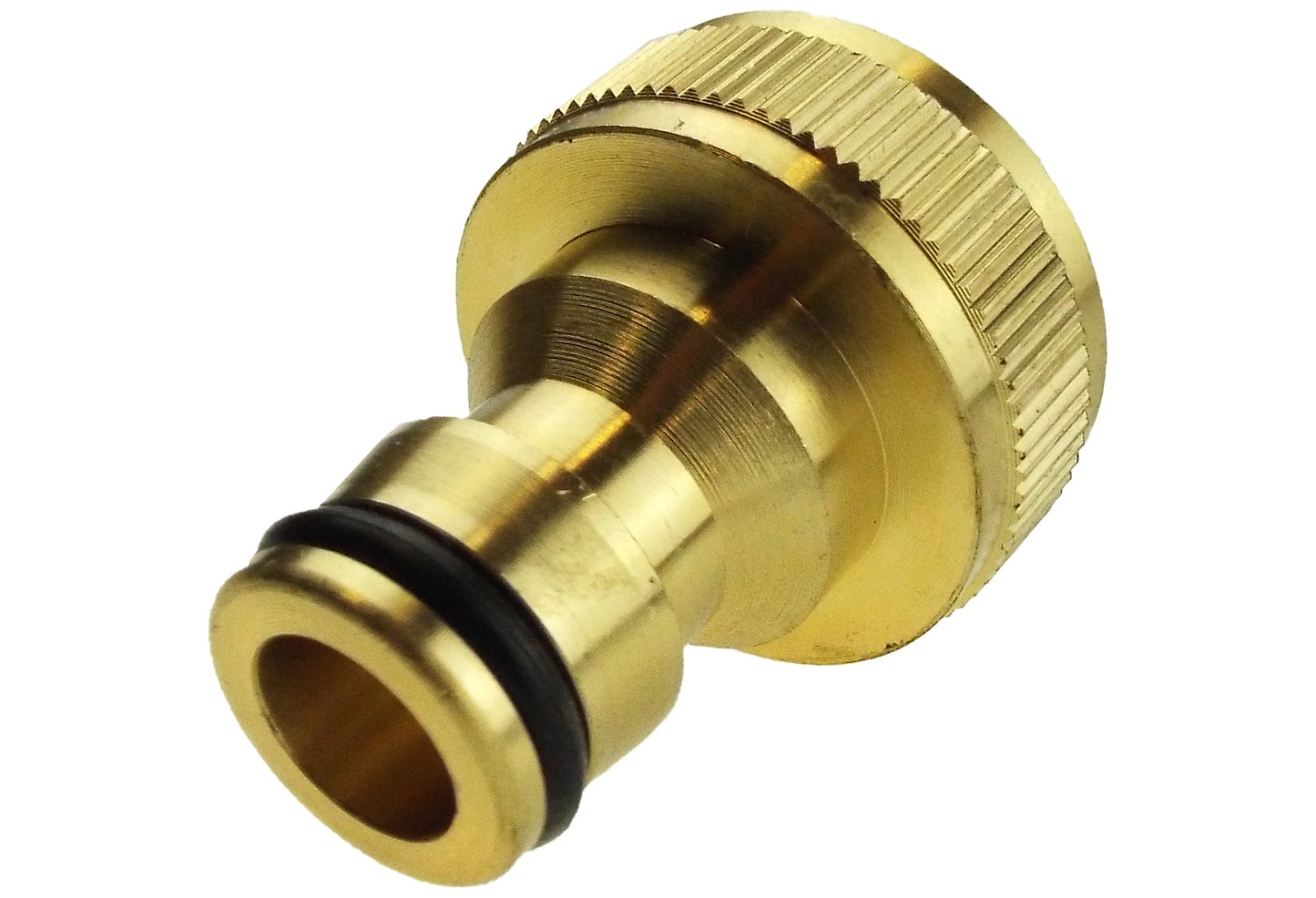 1” BSP Female Brass Tap Connector with Snap-On Male Fitting