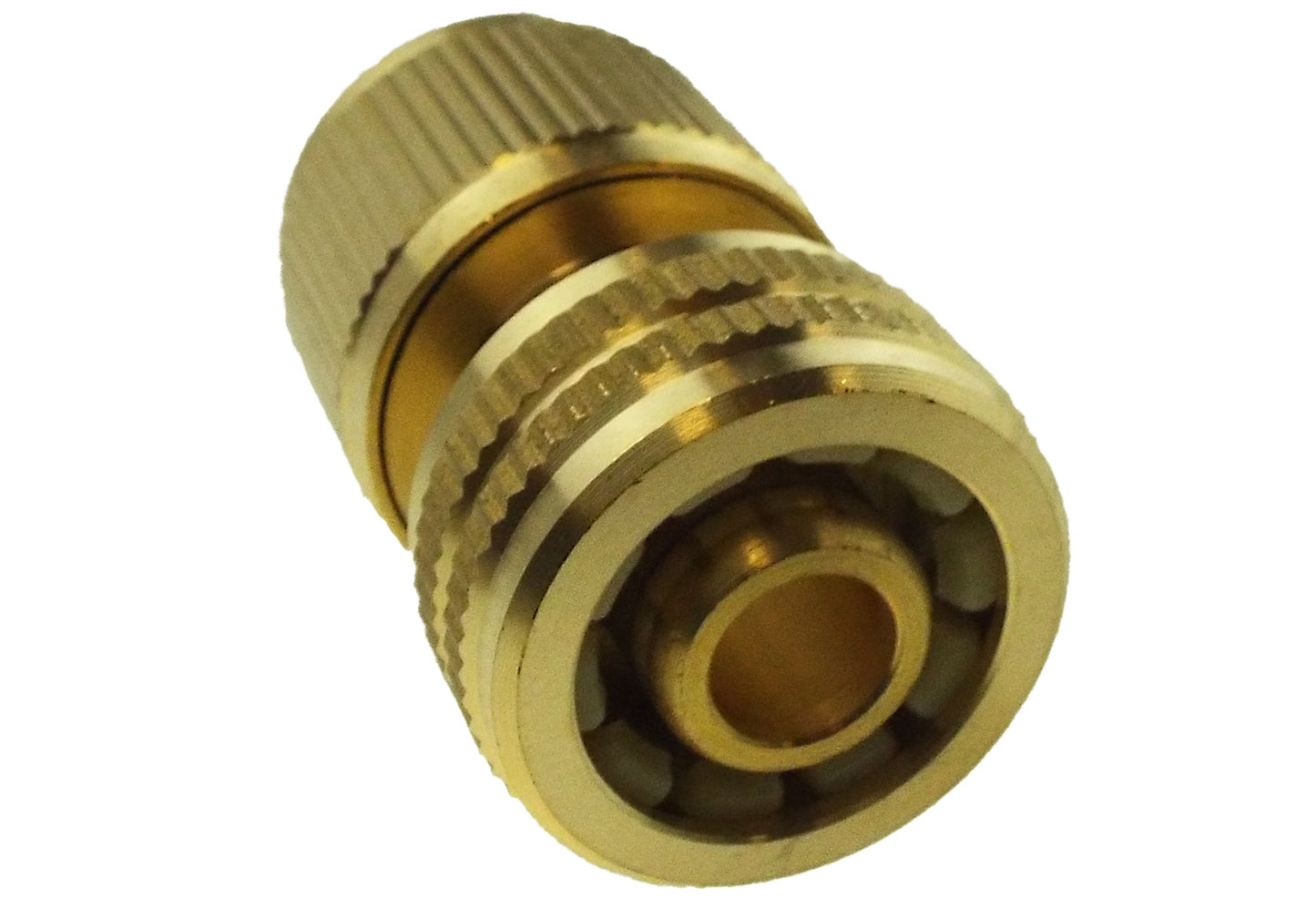 1/2” Brass Female Snap-On Hose Connector
