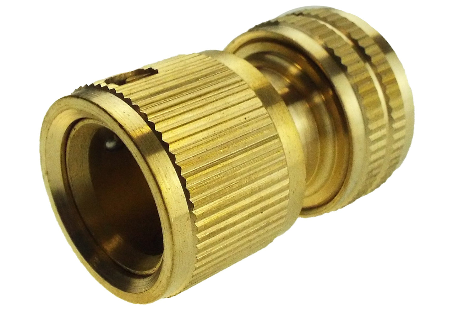 1/2” Brass Female Snap-On Hose Connector