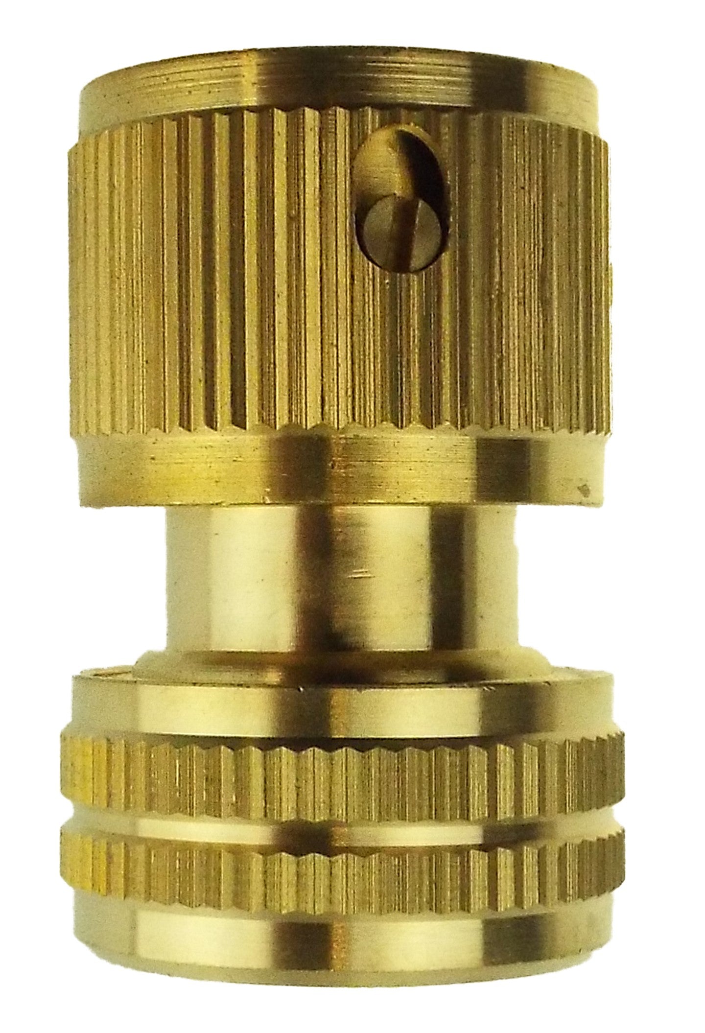 1/2” Brass Female Snap-On Hose Connector