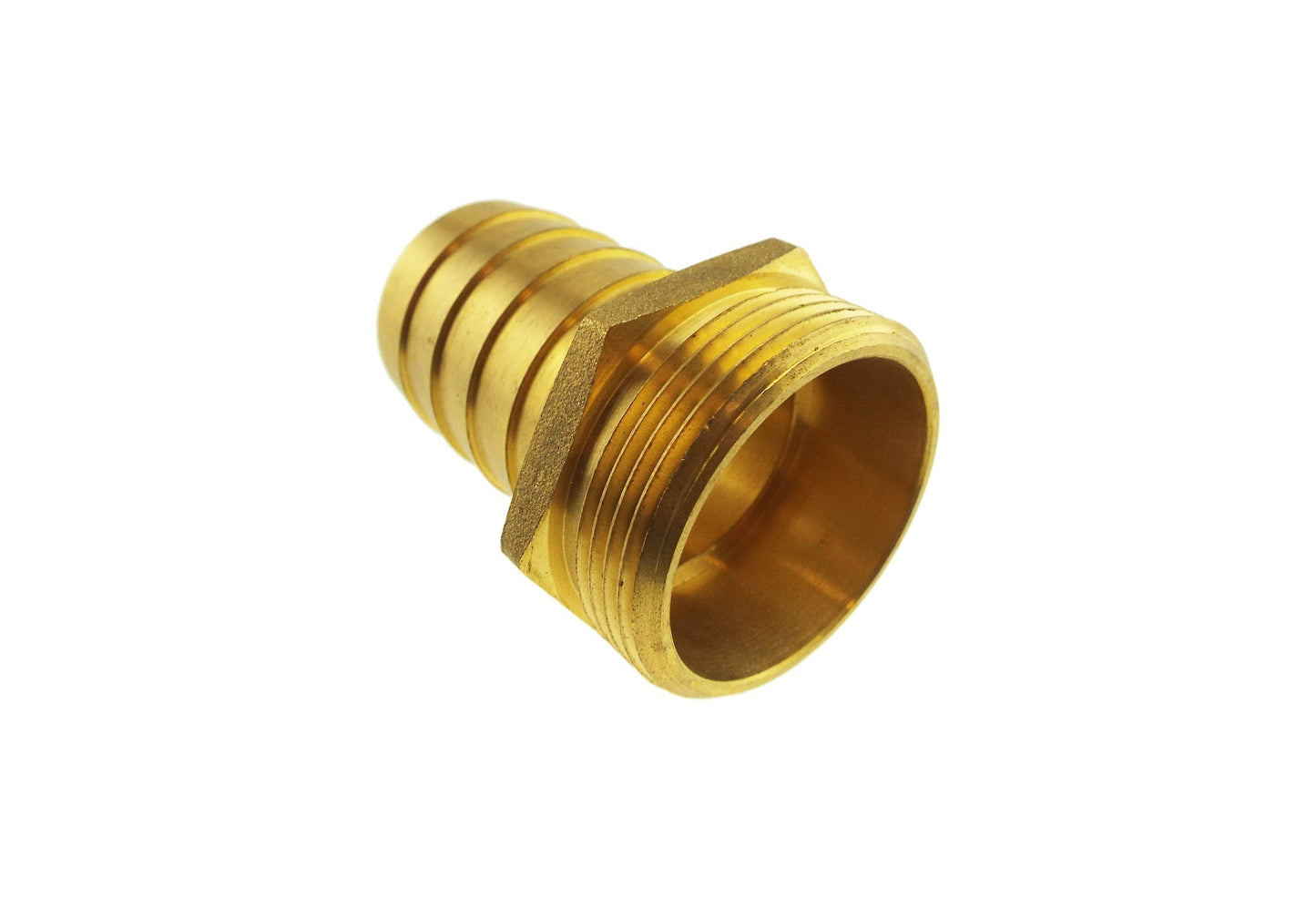13mm Brass Inline Connector with 1/2" BSP Male Thread