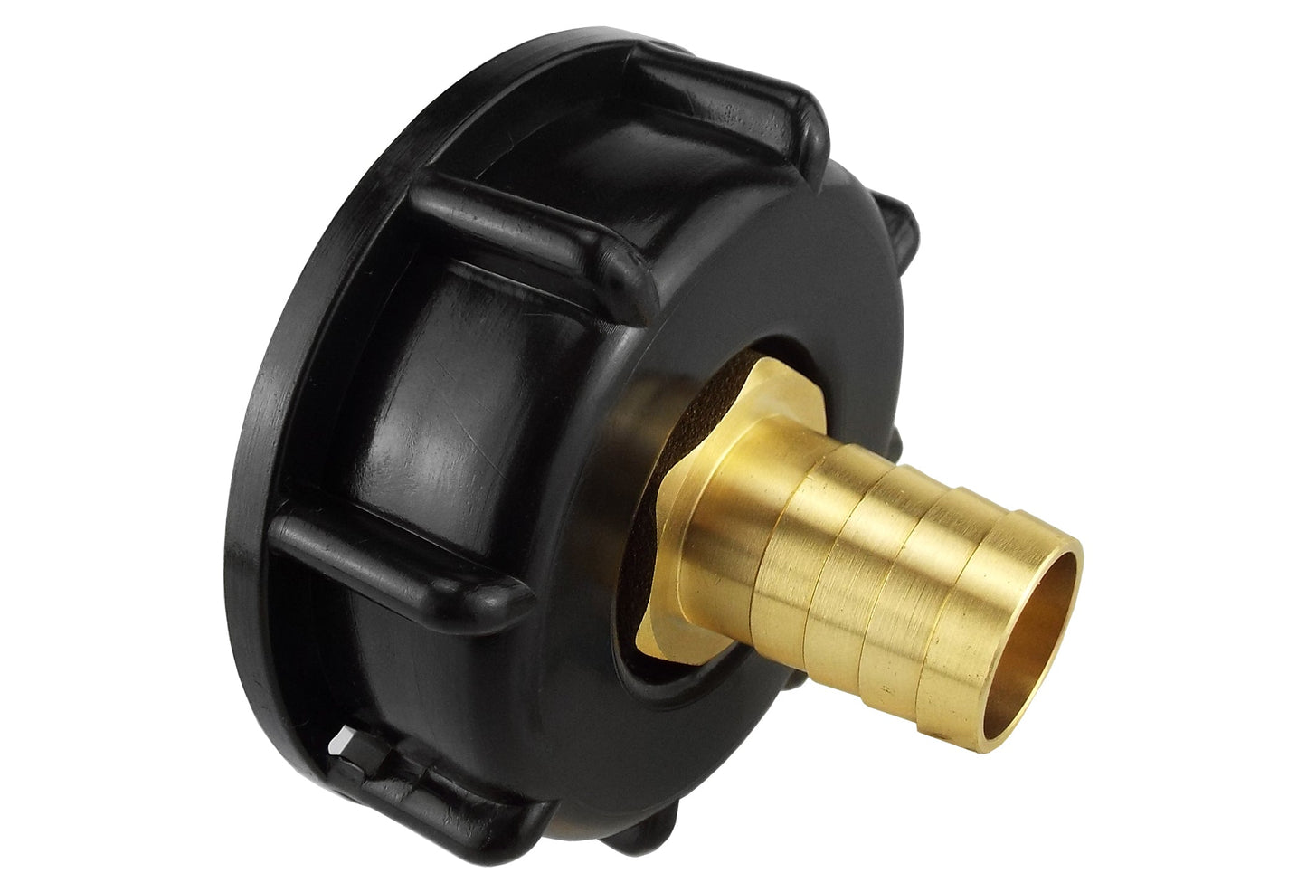 IBC 2” S60X6 End Cap with 13mm Brass Hose Tail