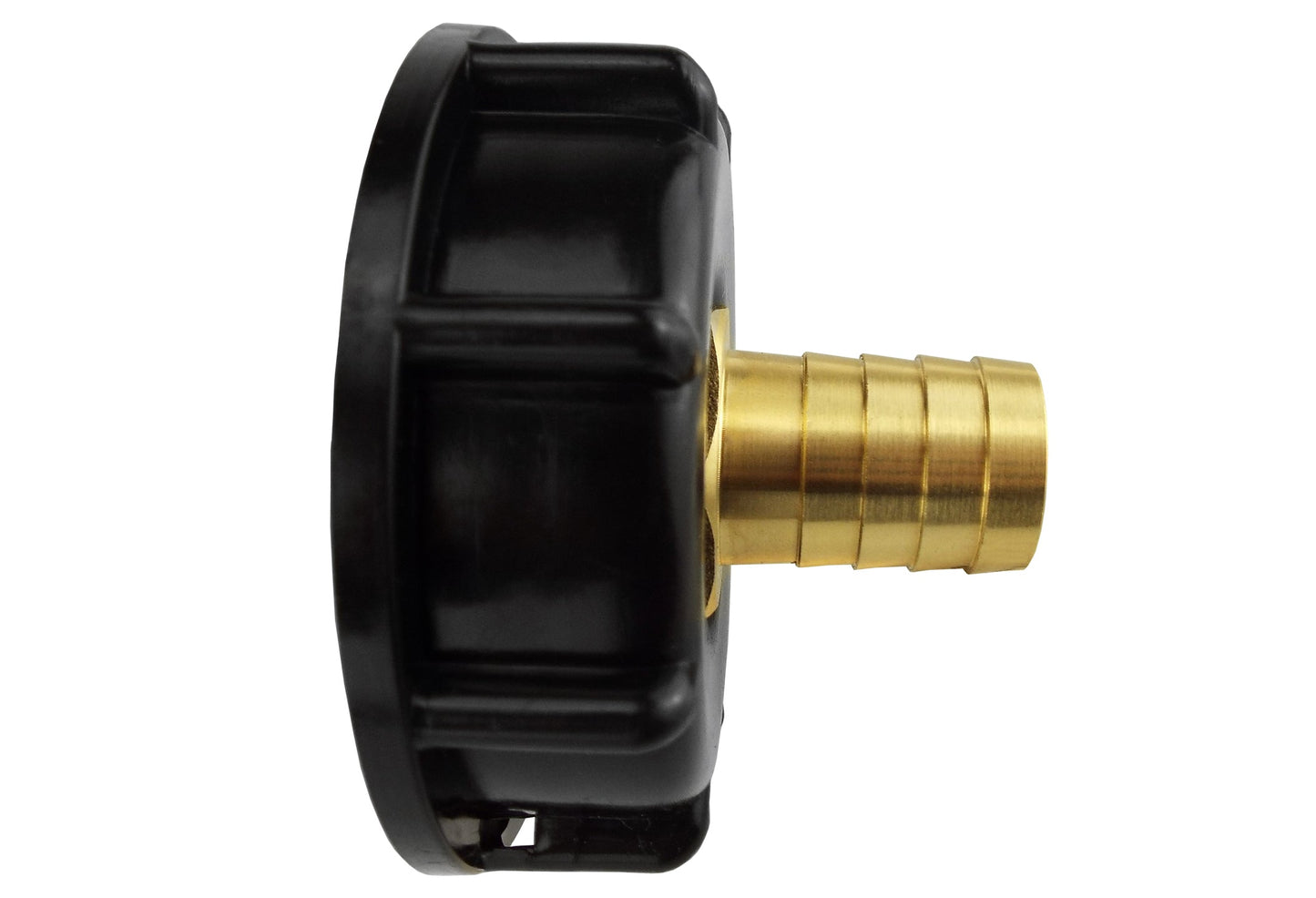 IBC 2” S60X6 End Cap with 13mm Brass Hose Tail