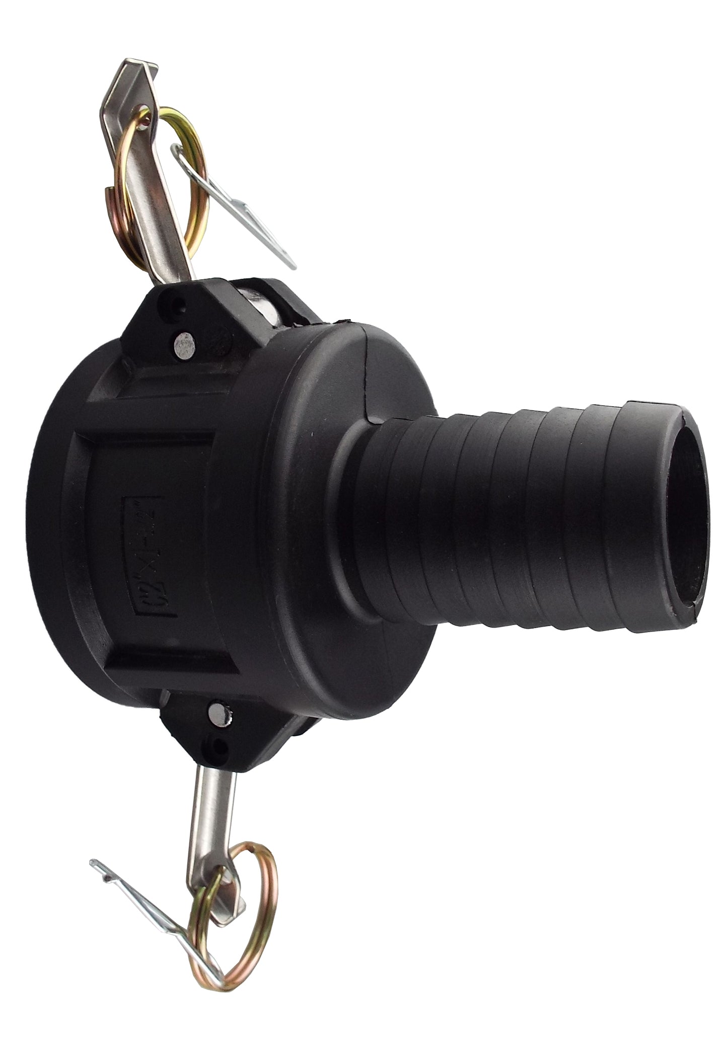 IBC 3” – S60X6M Valve with 2” Camlock Adapter and Type C Camlock with 1.5” Hose Barb