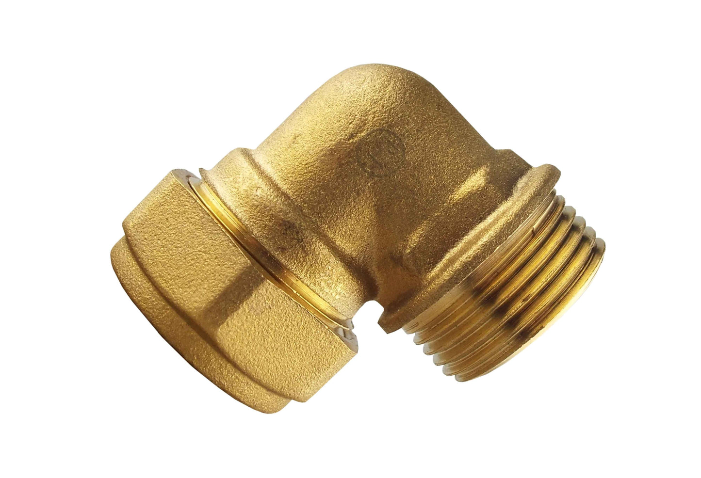 IBC 2” S60X6 Lid with ¾” BSP to 15mm Brass Compression Elbow Fitting