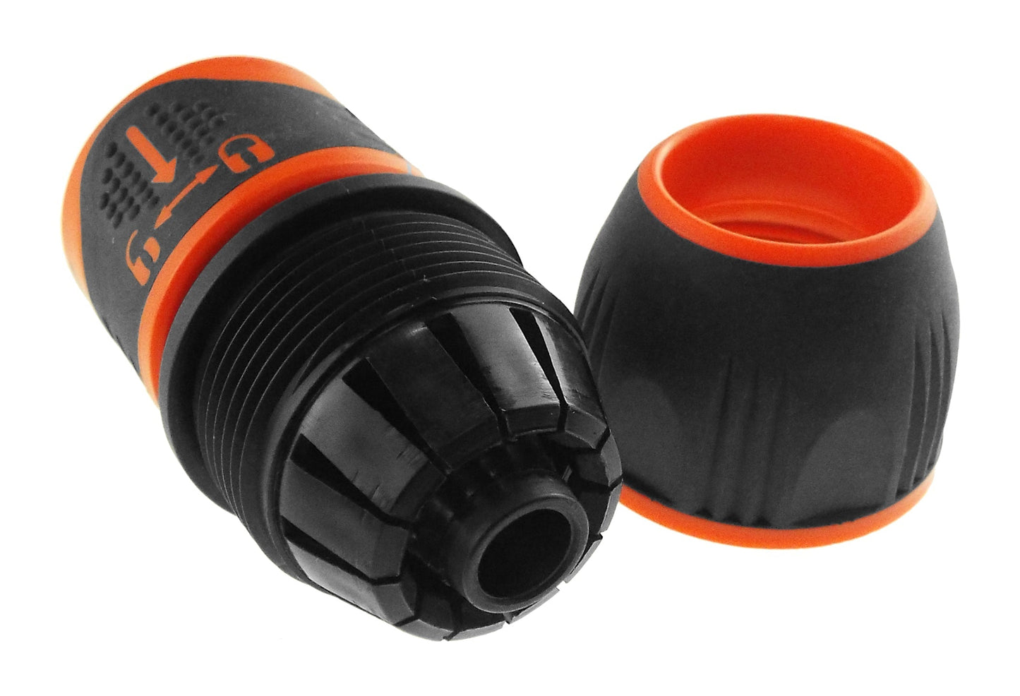 Cost Wise Click‑Lock Hose Adapter Compatible with 1/2" and 3/4" Hoses