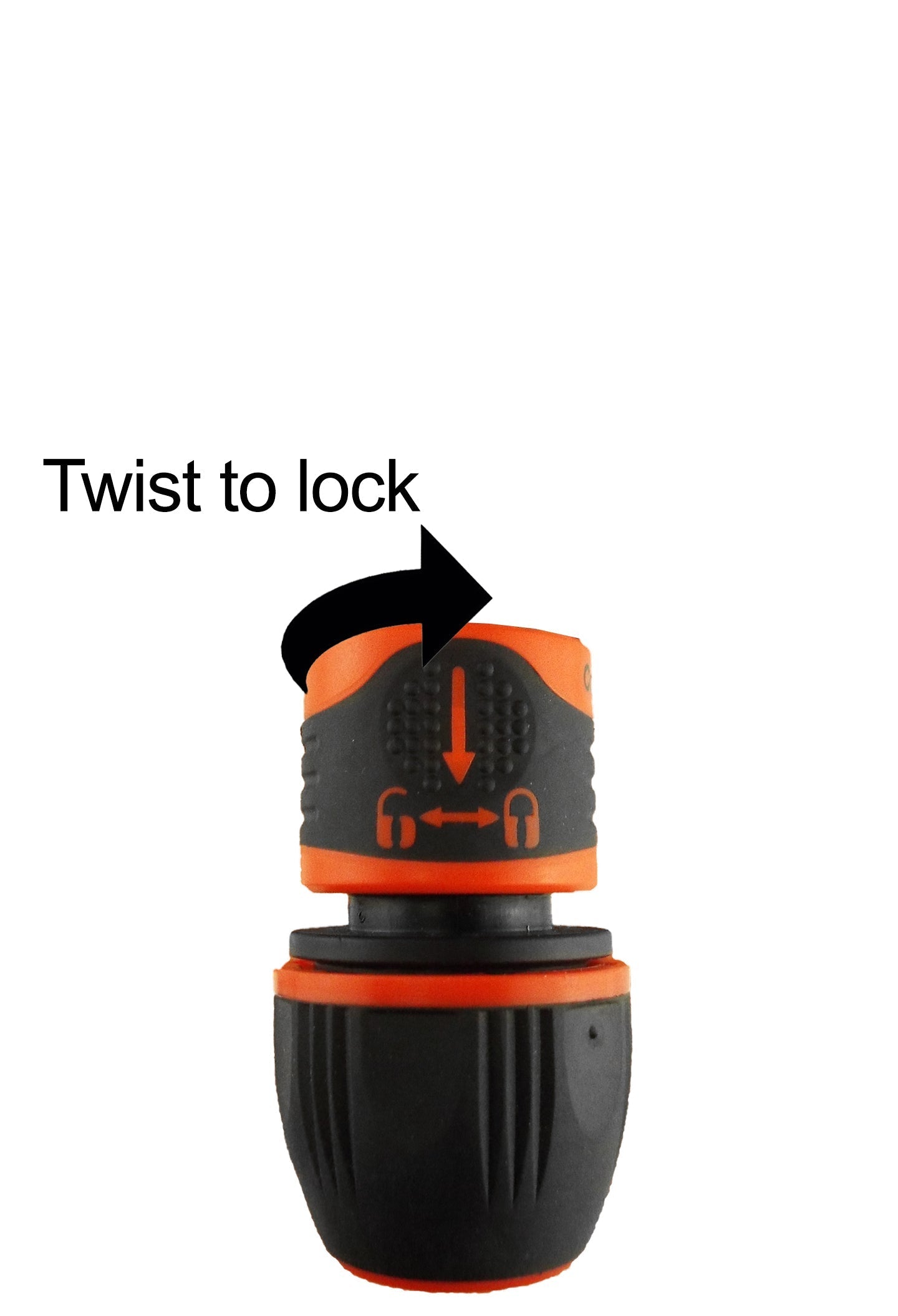 Cost Wise Click‑Lock Hose Adapter Compatible with 1/2" and 3/4" Hoses