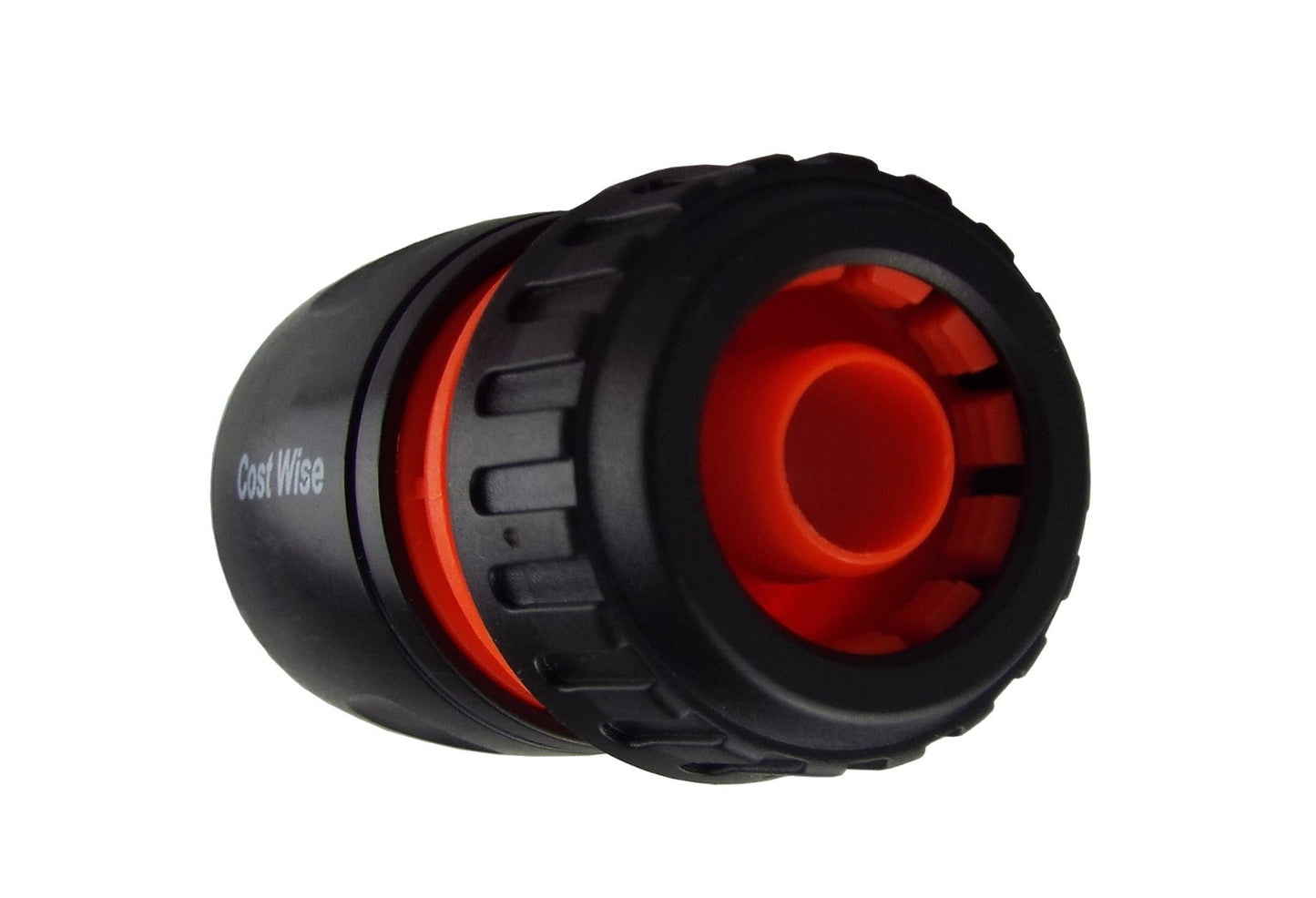 Black/Orange Female Garden Hose Fitting – 1/2" or 5/8"