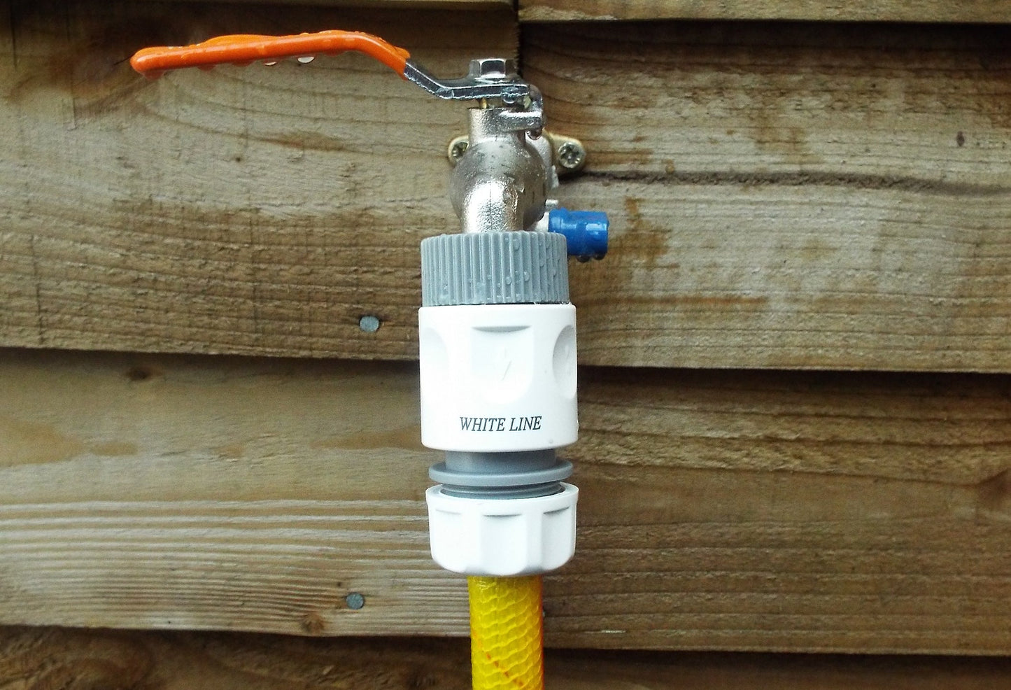 WL Female Garden Hose Fitting With Stop – 1/2" or 5/8"