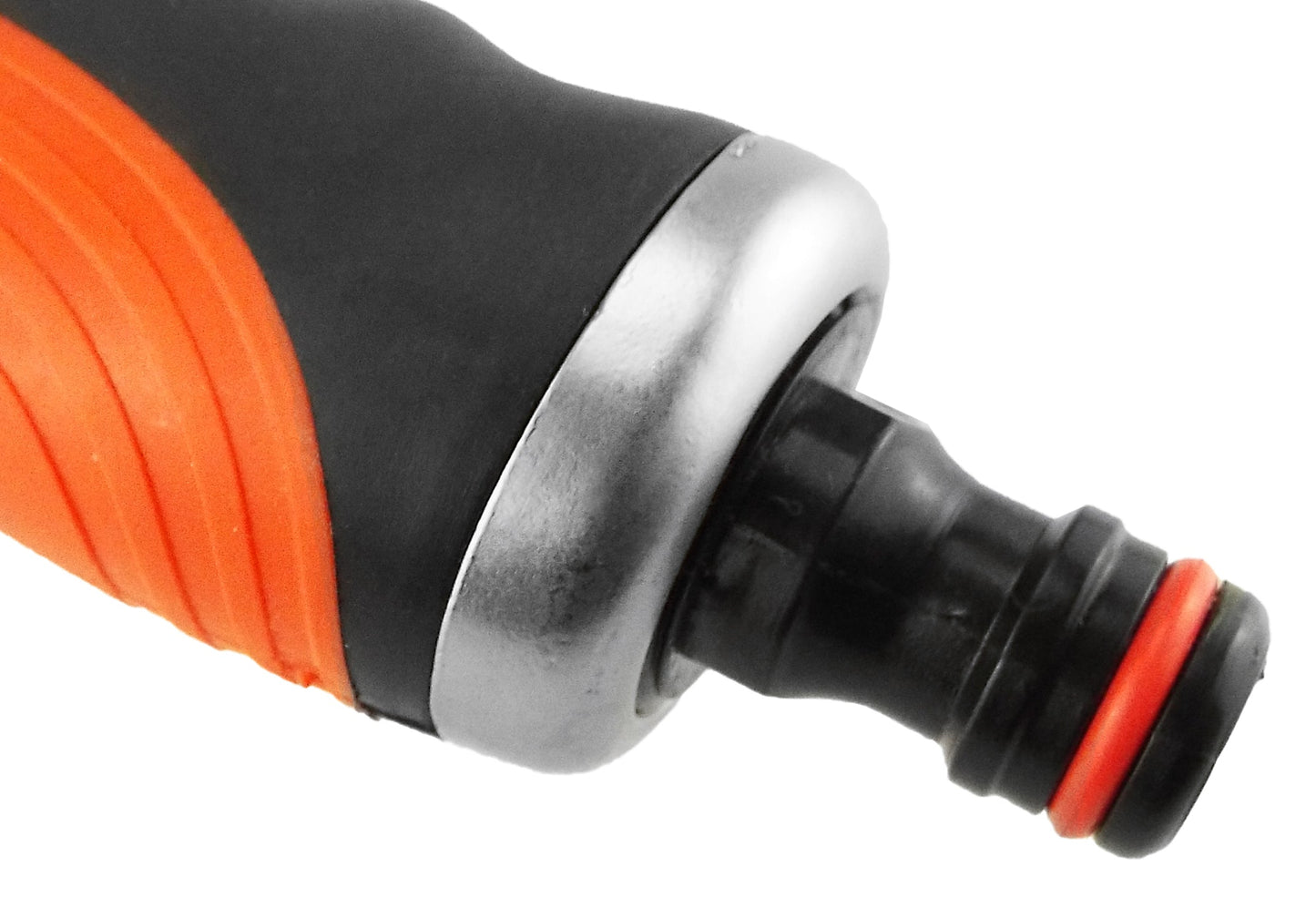 Cost Wise Black/Orange Multi‑Function Garden Hose Spray Gun with 8 Adjustable Patterns