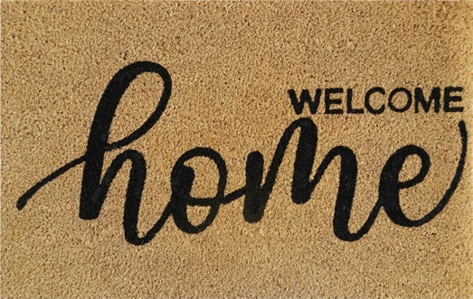 60cm x 40cm Doormat with 'Welcome Home' Design