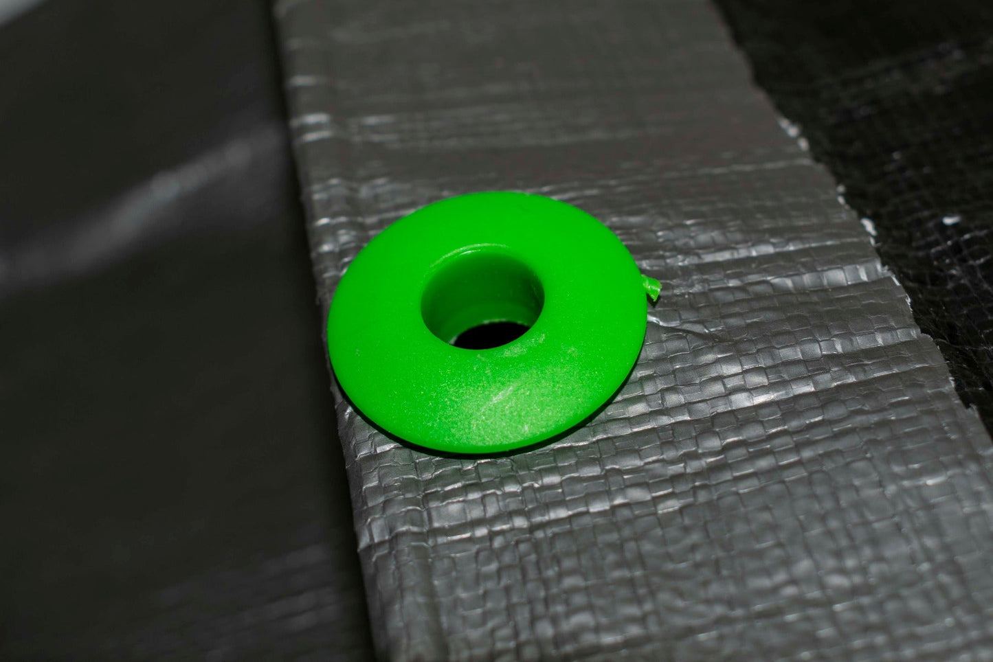 Pack of 10 Green Tarpaulin Eyelets