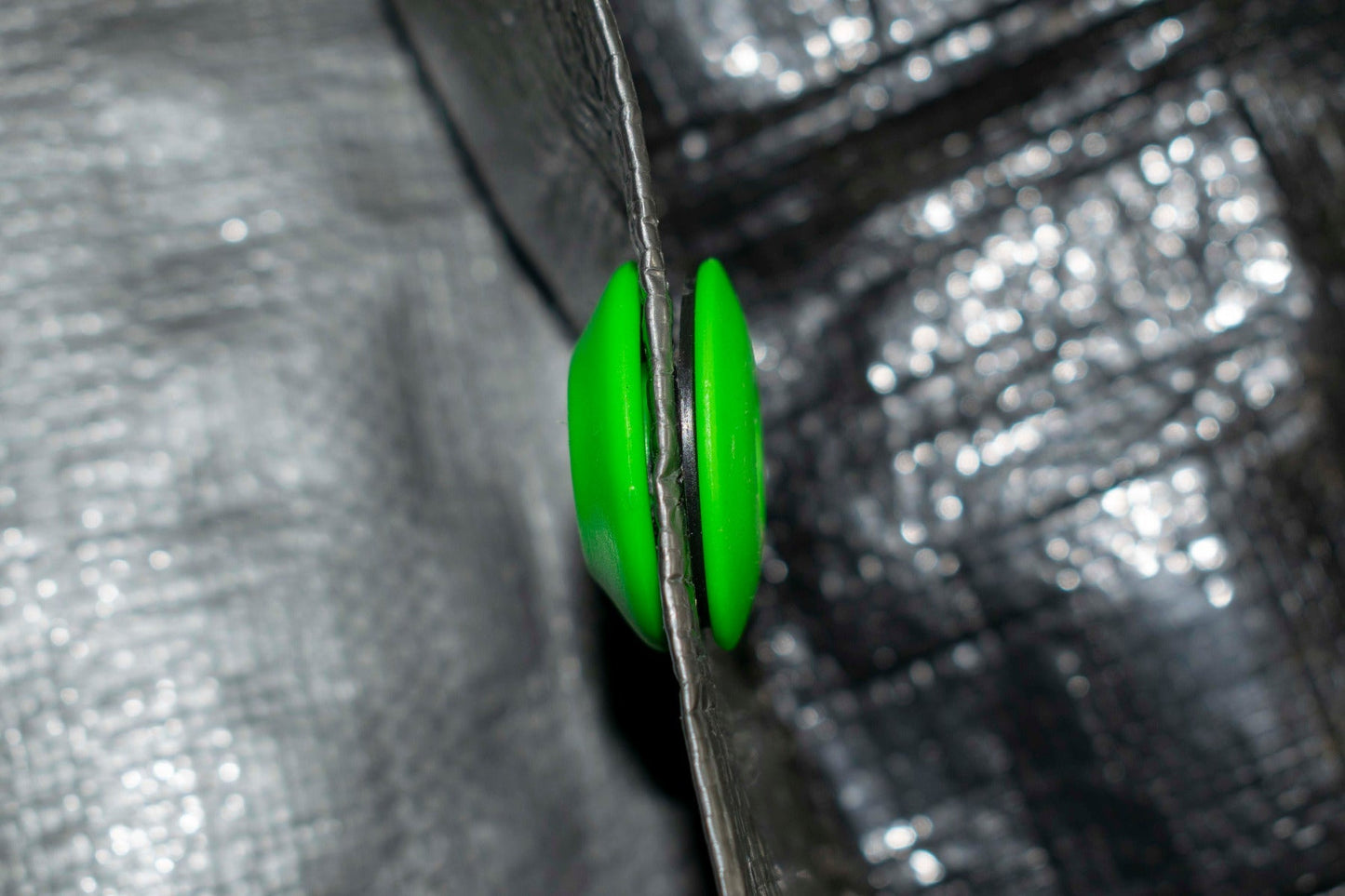 Pack of 10 Green Tarpaulin Eyelets