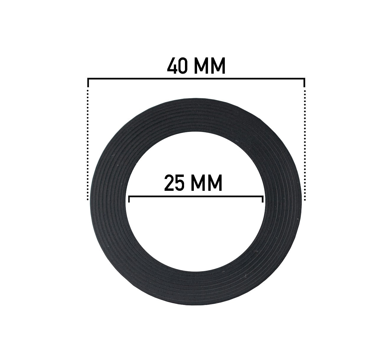 ¾" BSP Female Thread Back Nut Complete with Washer