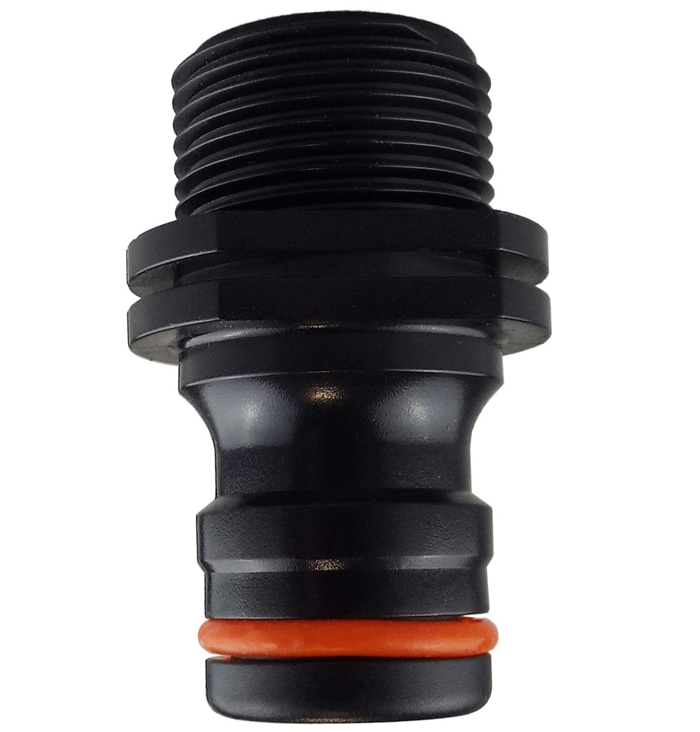 Max Flo Black/Orange 3/4″ BSP Male Tap Fitting