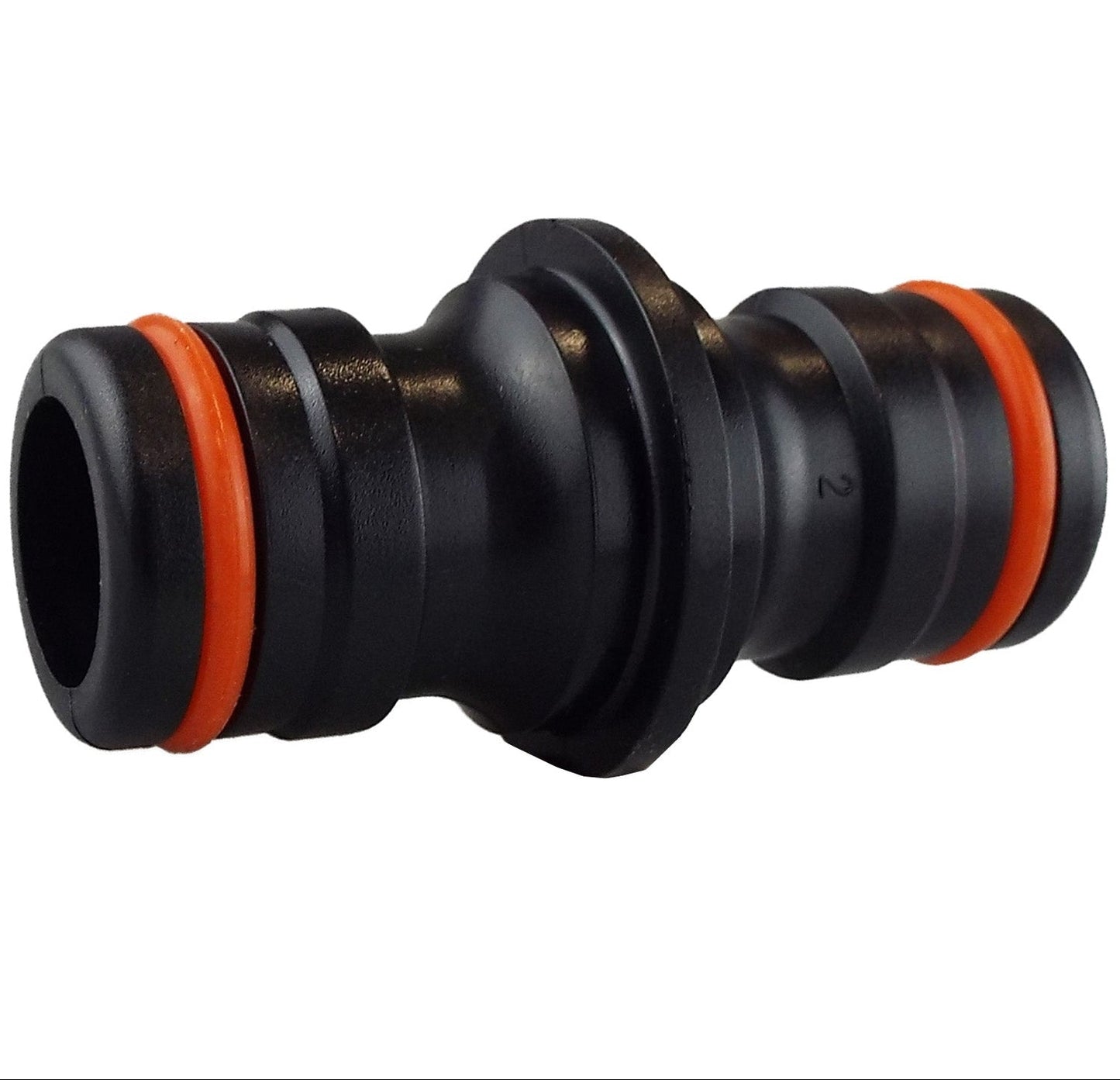 Max Flo Dual Male Connector – Black/Orange