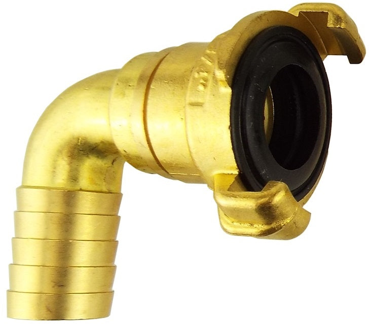 1/2” Brass Swivel Elbow Claw Hose Adapter