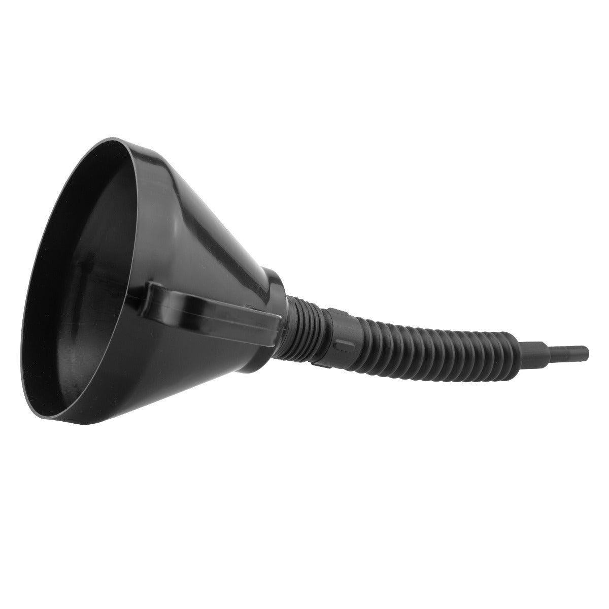 Black Car Fuel Funnel with Flexible Spout