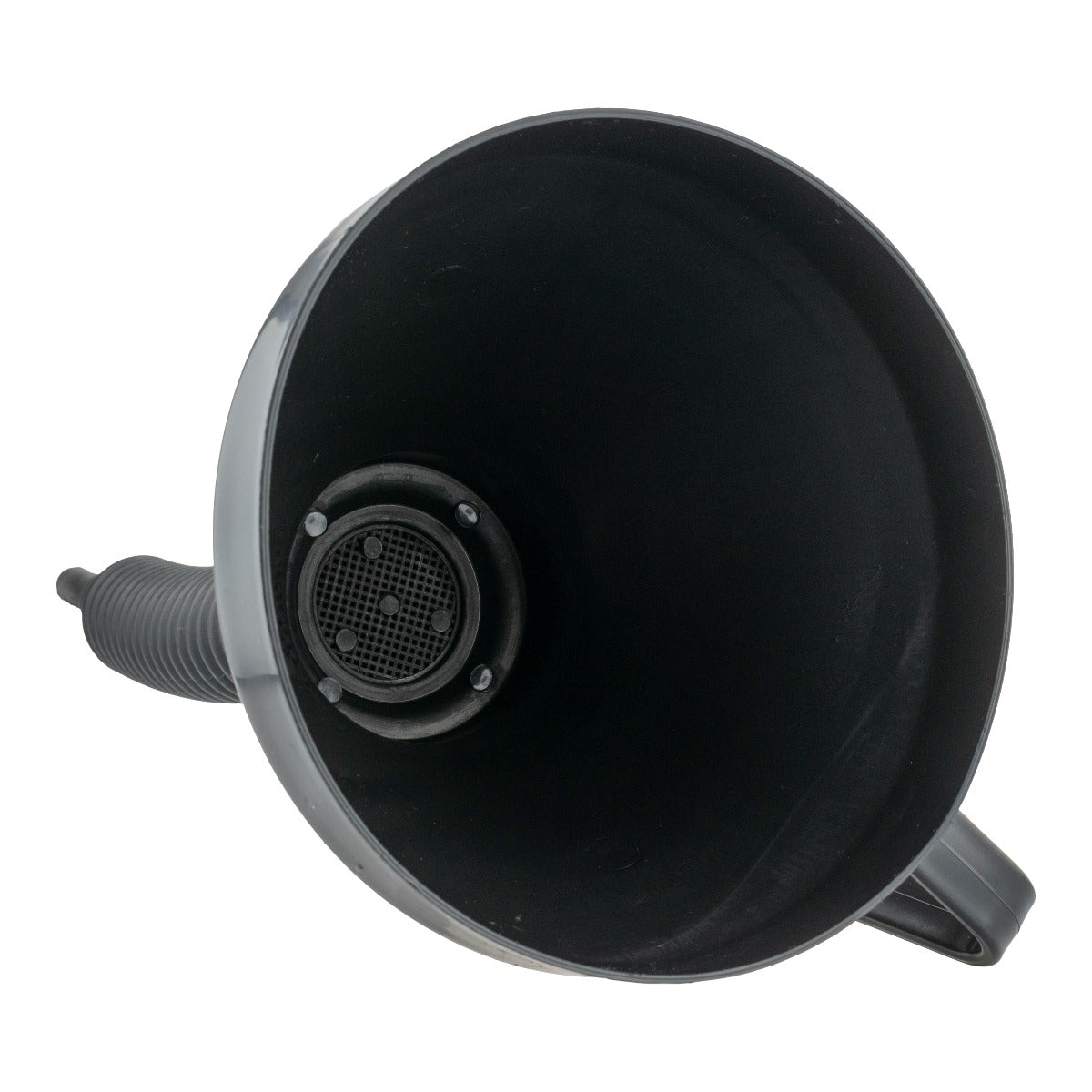 Black Car Fuel Funnel with Flexible Spout