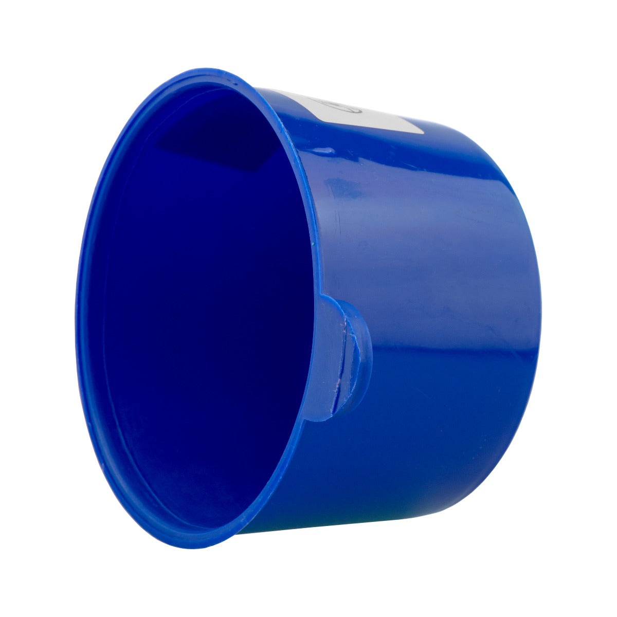 Blue Angled Fuel Filling Funnel with Built-In Filter