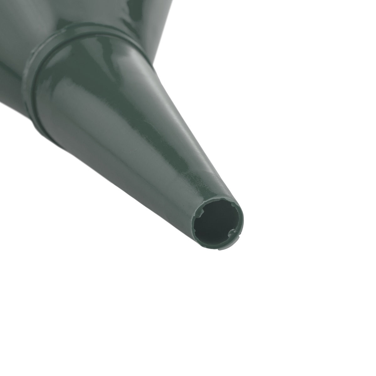Grey Angled Fuel Filling Funnel with Built-In Filter