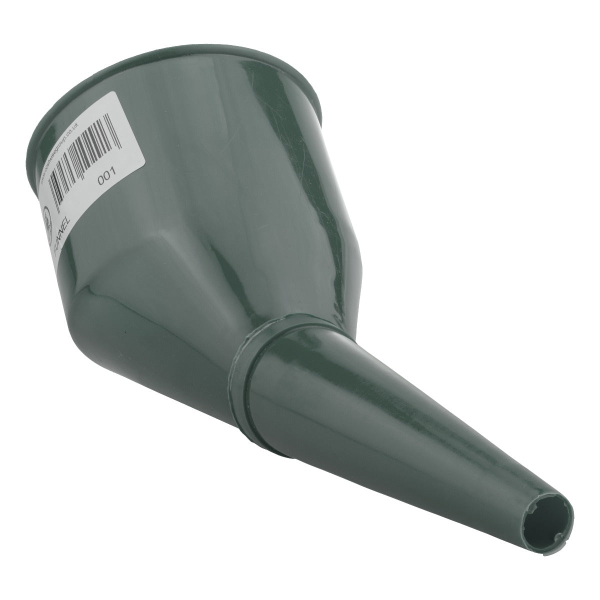 Grey Angled Fuel Filling Funnel with Built-In Filter