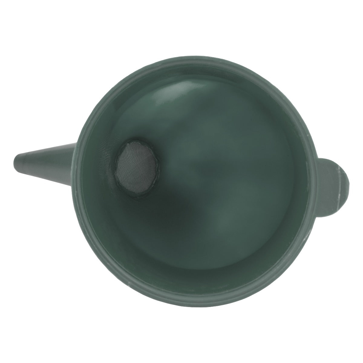 Grey Angled Fuel Filling Funnel with Built-In Filter