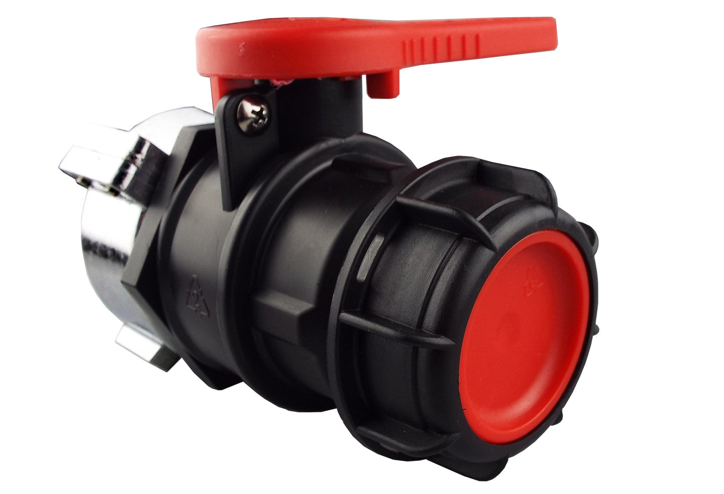 PTFE IBC Tank Valve with 75mm Inlet & S60X6 Outlet