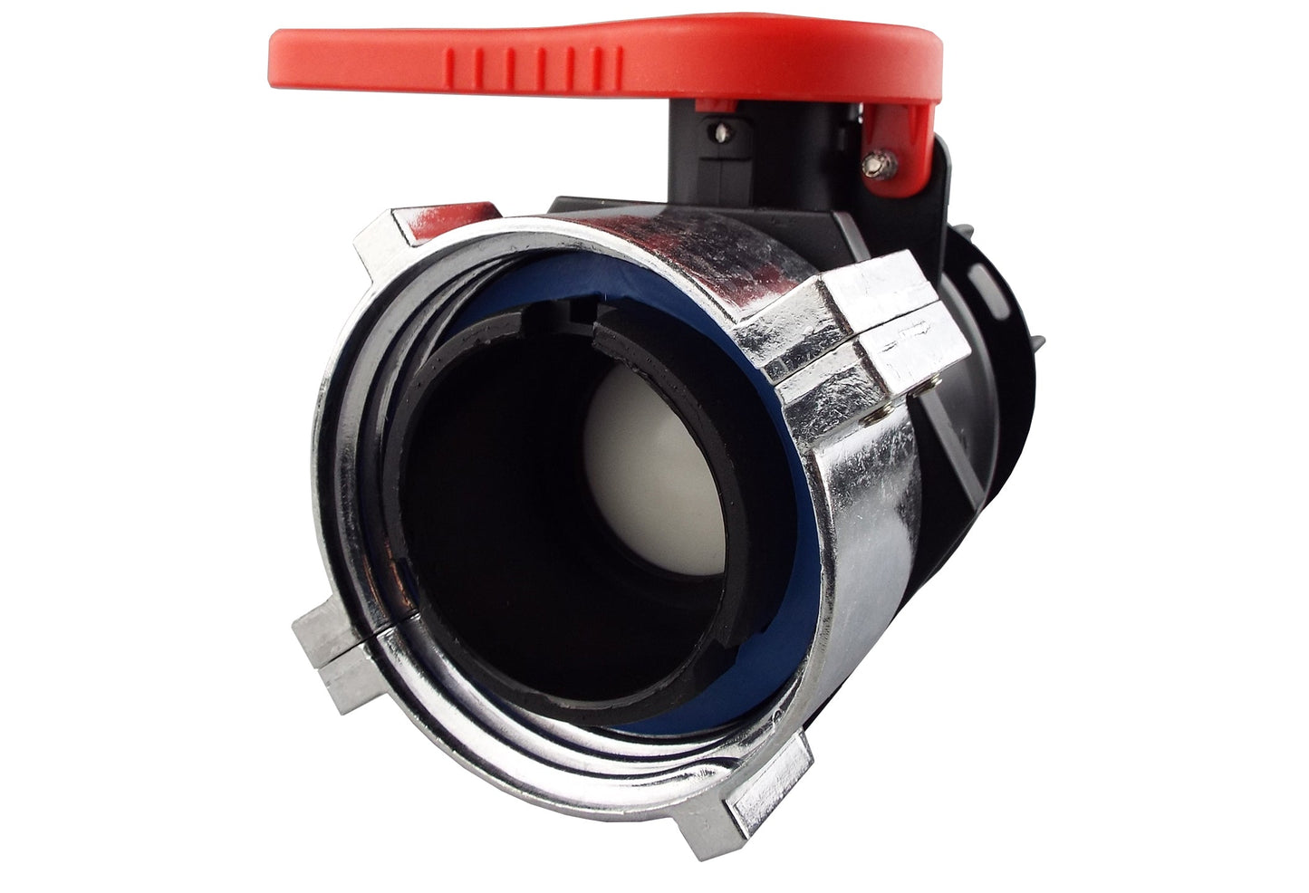 PTFE IBC Tank Valve with 75mm Inlet & S60X6 Outlet