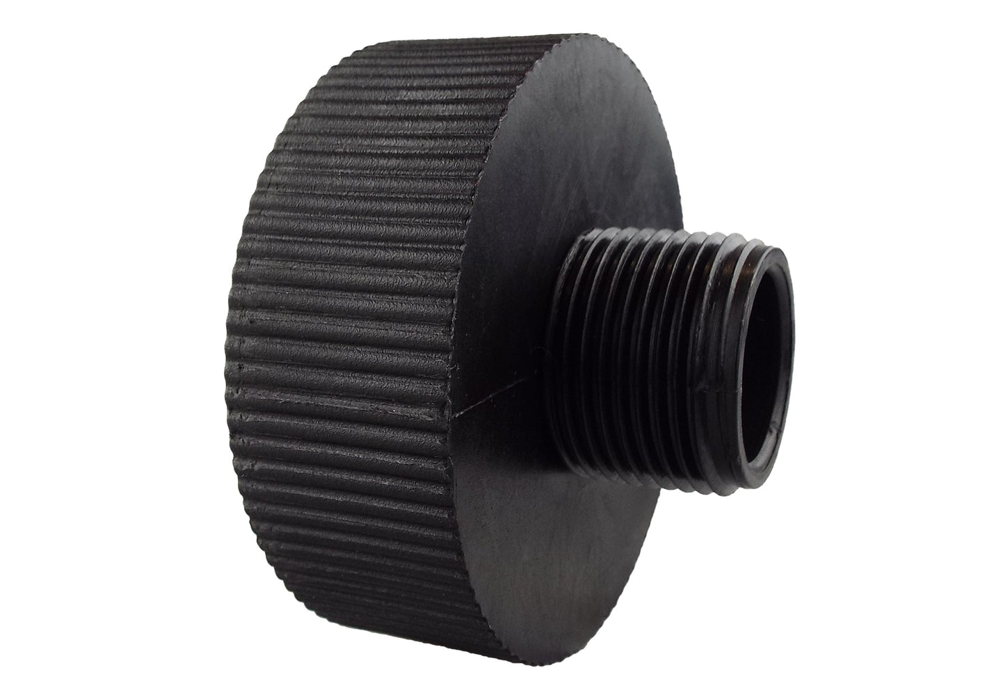 IBC 2” S60X6 Tank Cap with BSP Female Lever Tap and 28mm Brass Compression Elbow – 1” BSP
