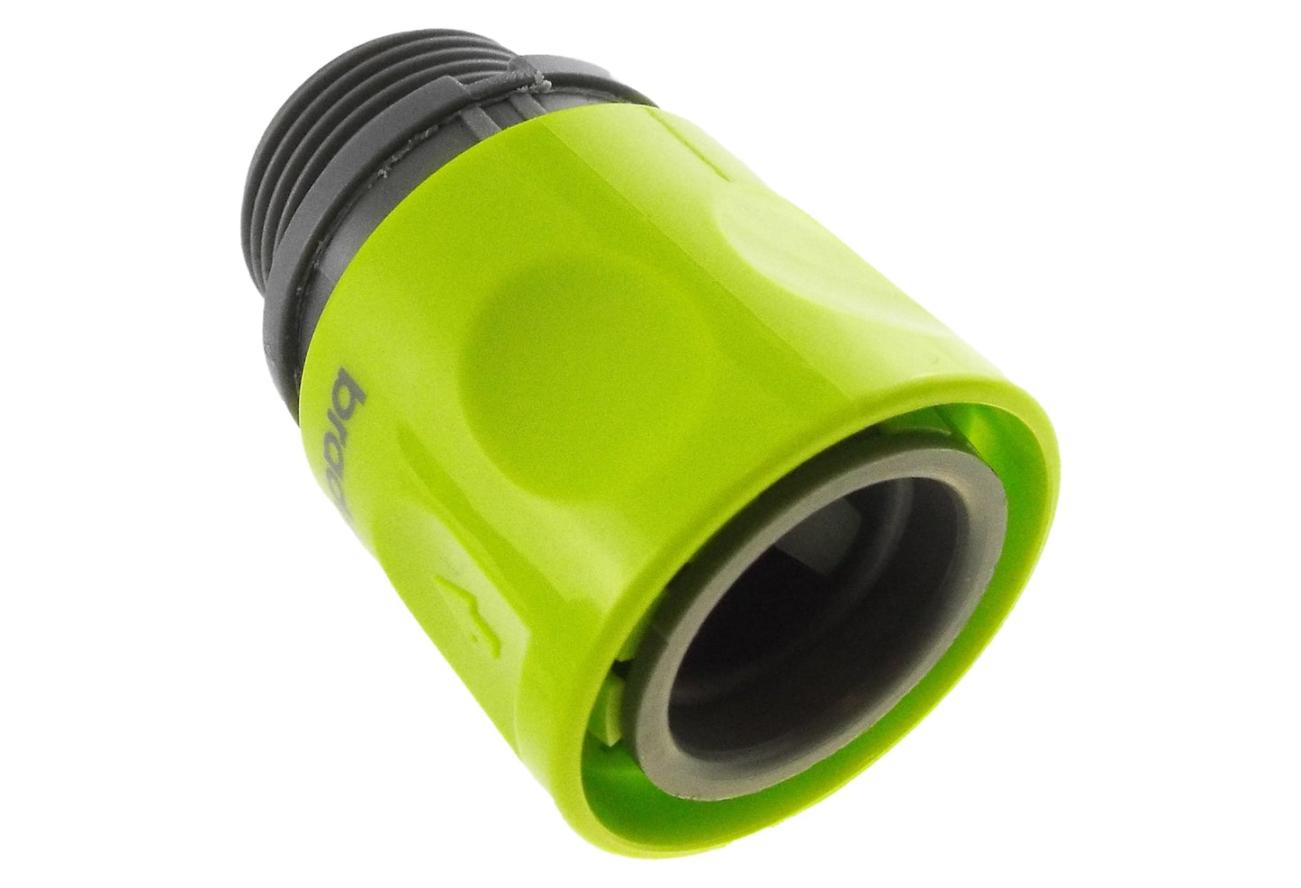 Lime Female Garden Hose Fitting with 3/4” BSP Male Thread