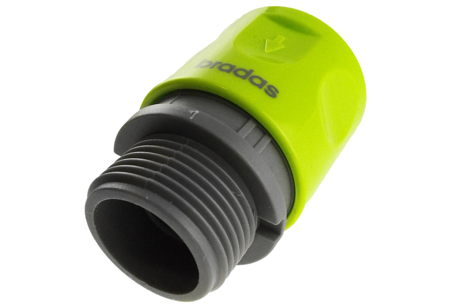 Lime Female Garden Hose Fitting with 3/4” BSP Male Thread