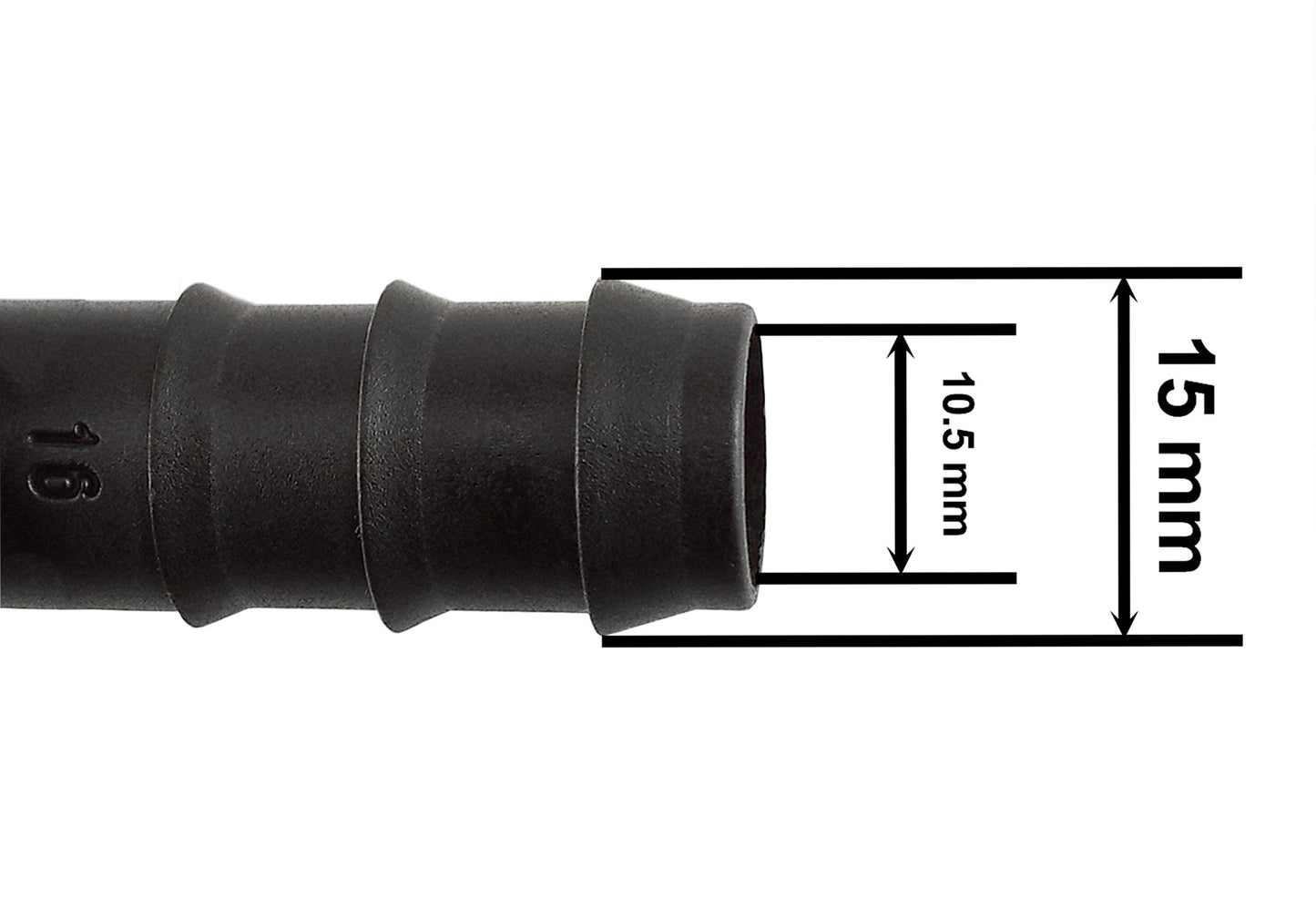 End Stopper for ½″ Garden Irrigation Hose