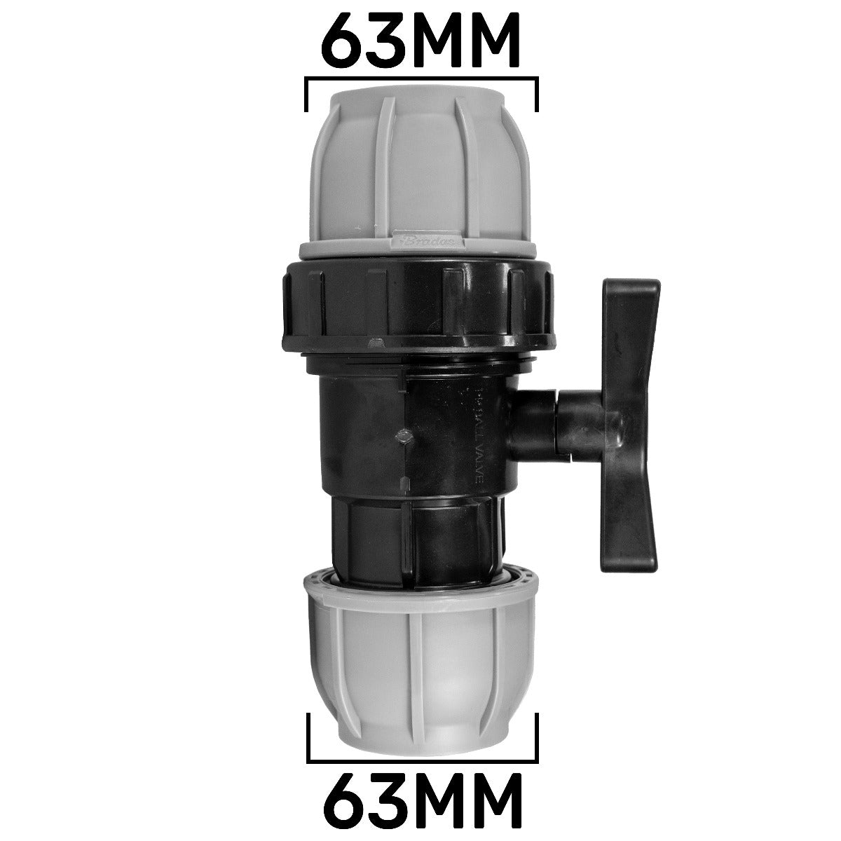 63mm MDPE Water Isolation Valve