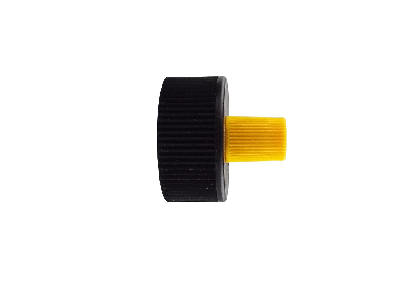 4mm Micro Tube Adapter with 3/4" BSPF Tap Connector – Black/Yellow