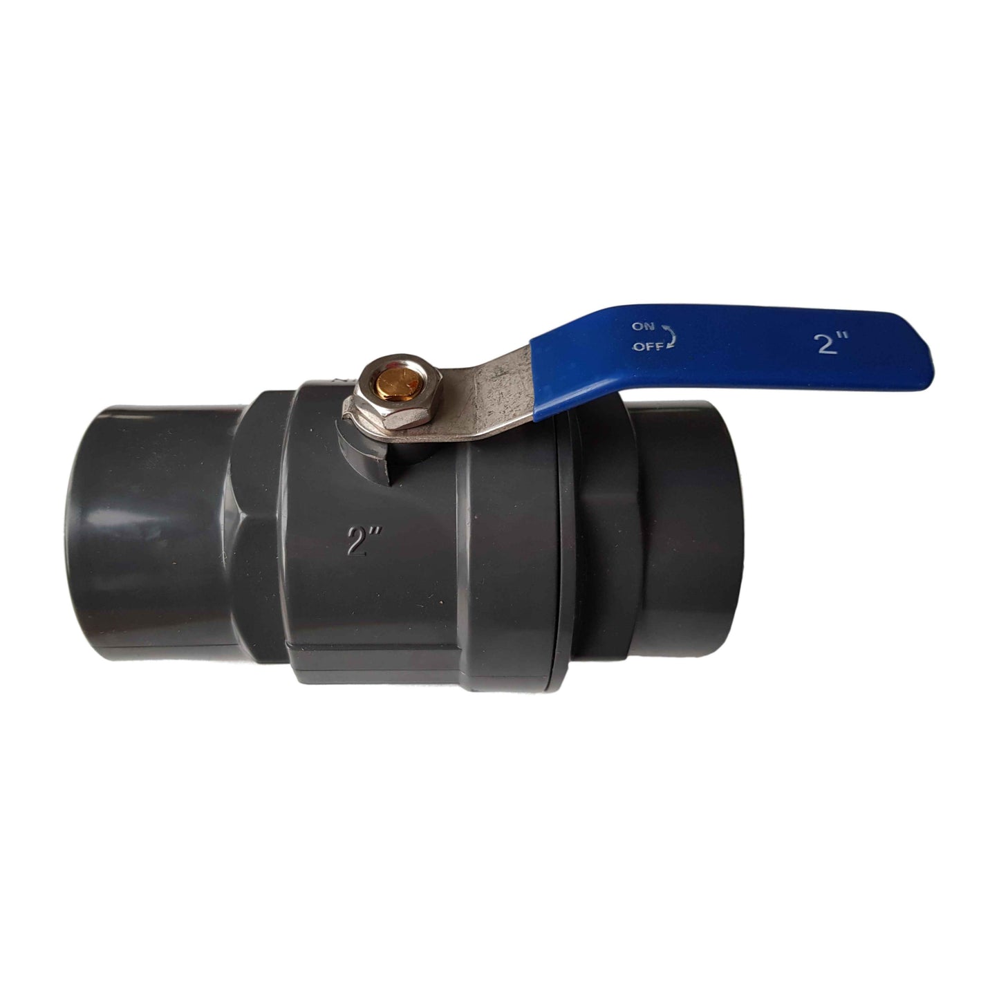 2″ BSP Female PP Stopcock Including Stainless Steel Ball Valve & Handle
