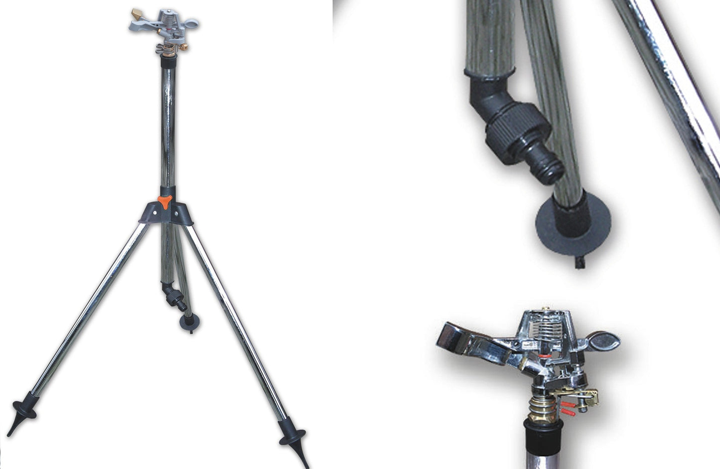 Pulsating Garden Sprinkler on 90cm Adjustable Tripod