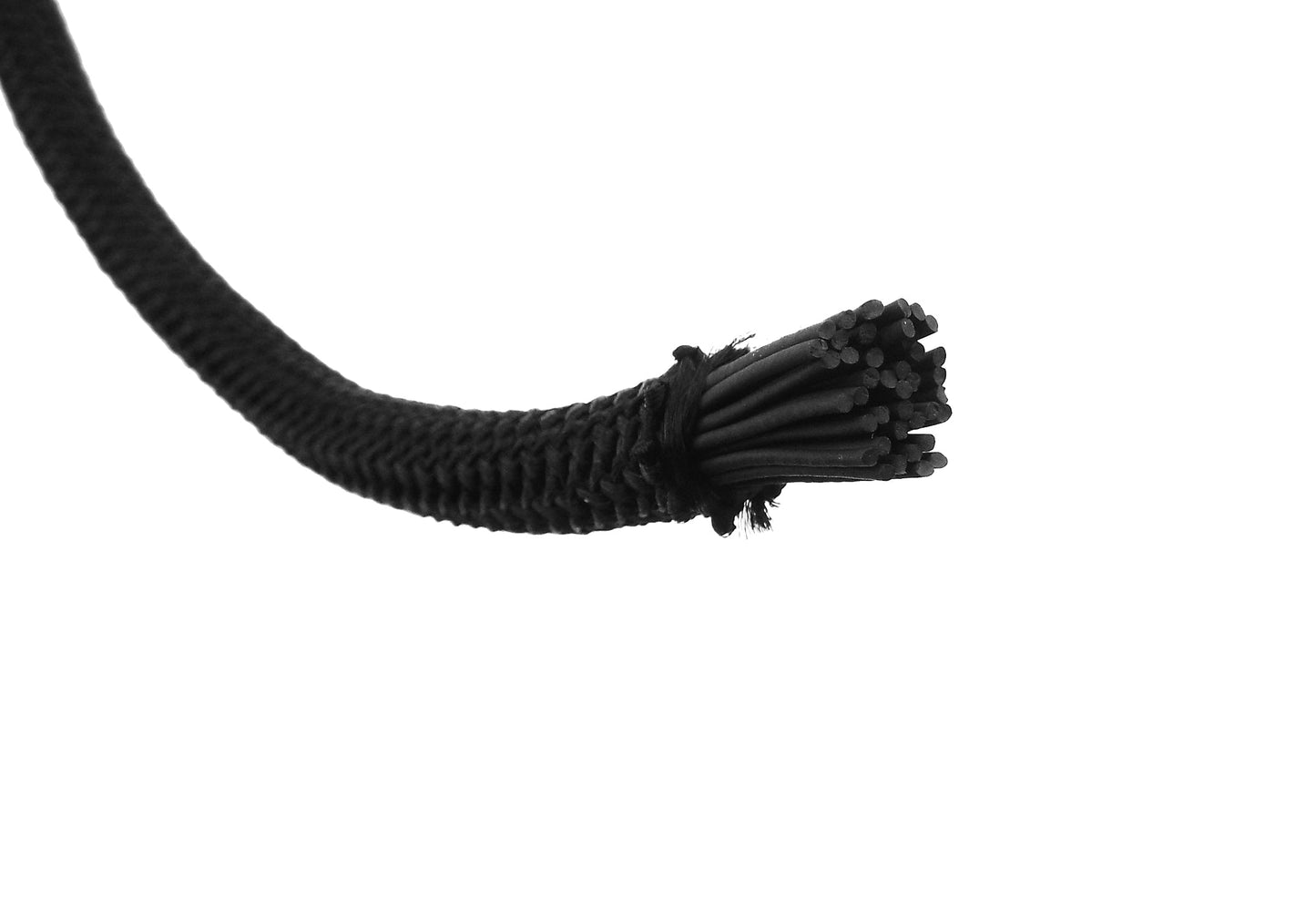 Black 6mm Elastic Bungee Rope Available in 10m, 20m & 30m