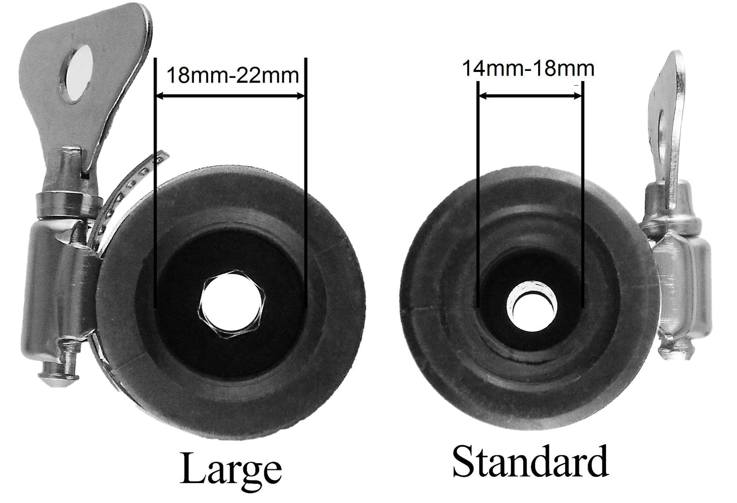 Cost Wise Rubber Tap Connector for Wide Kitchen Faucets
