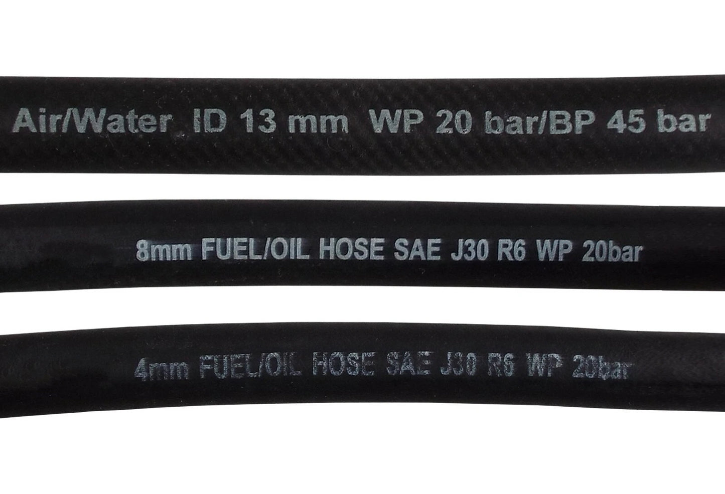 Reinforced Nitrile Fuel Hose – Suitable for E10 Unleaded, Diesel, Oil & Breather