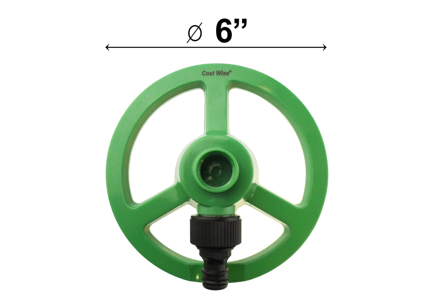 Cost Wise 3‑Arm Rotating Garden Sprinkler – Efficient Lawn Irrigation Tool