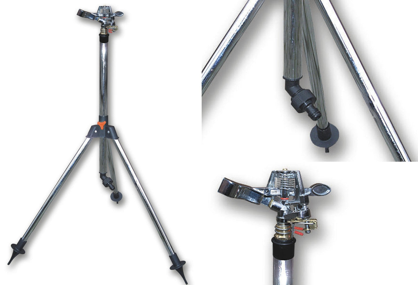 Pulsating Garden Sprinkler on 90cm Adjustable Tripod