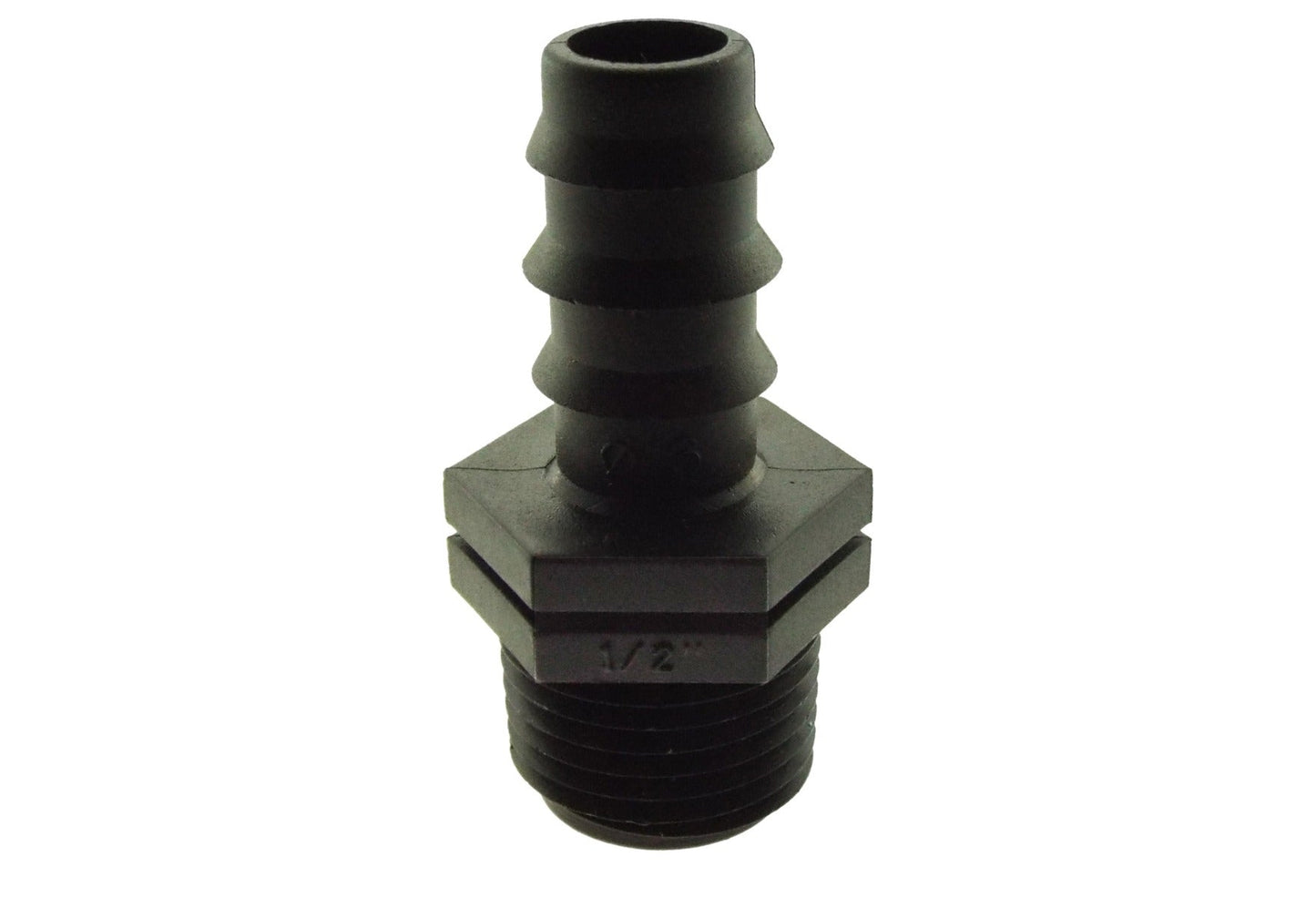 ½” Irrigation Tubing Connector with 3/4” BSP Male Fitting