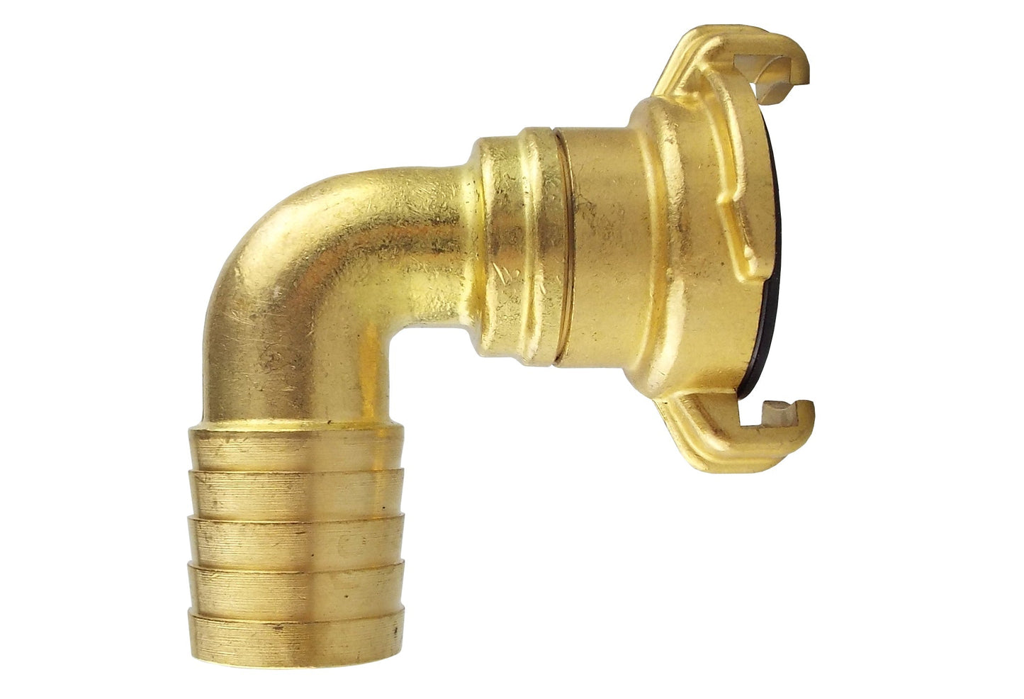 1/2” Brass Swivel Elbow Claw Hose Adapter