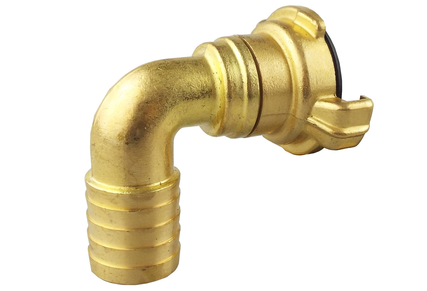 1/2” Brass Swivel Elbow Claw Hose Adapter