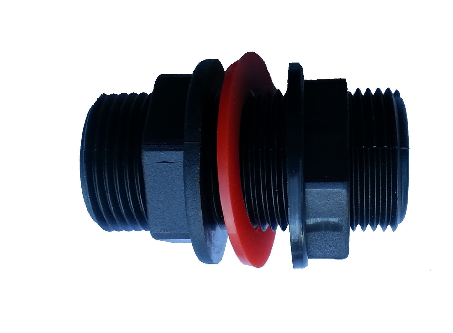 1" BSPM Tank Coupling with Integrated Washer
