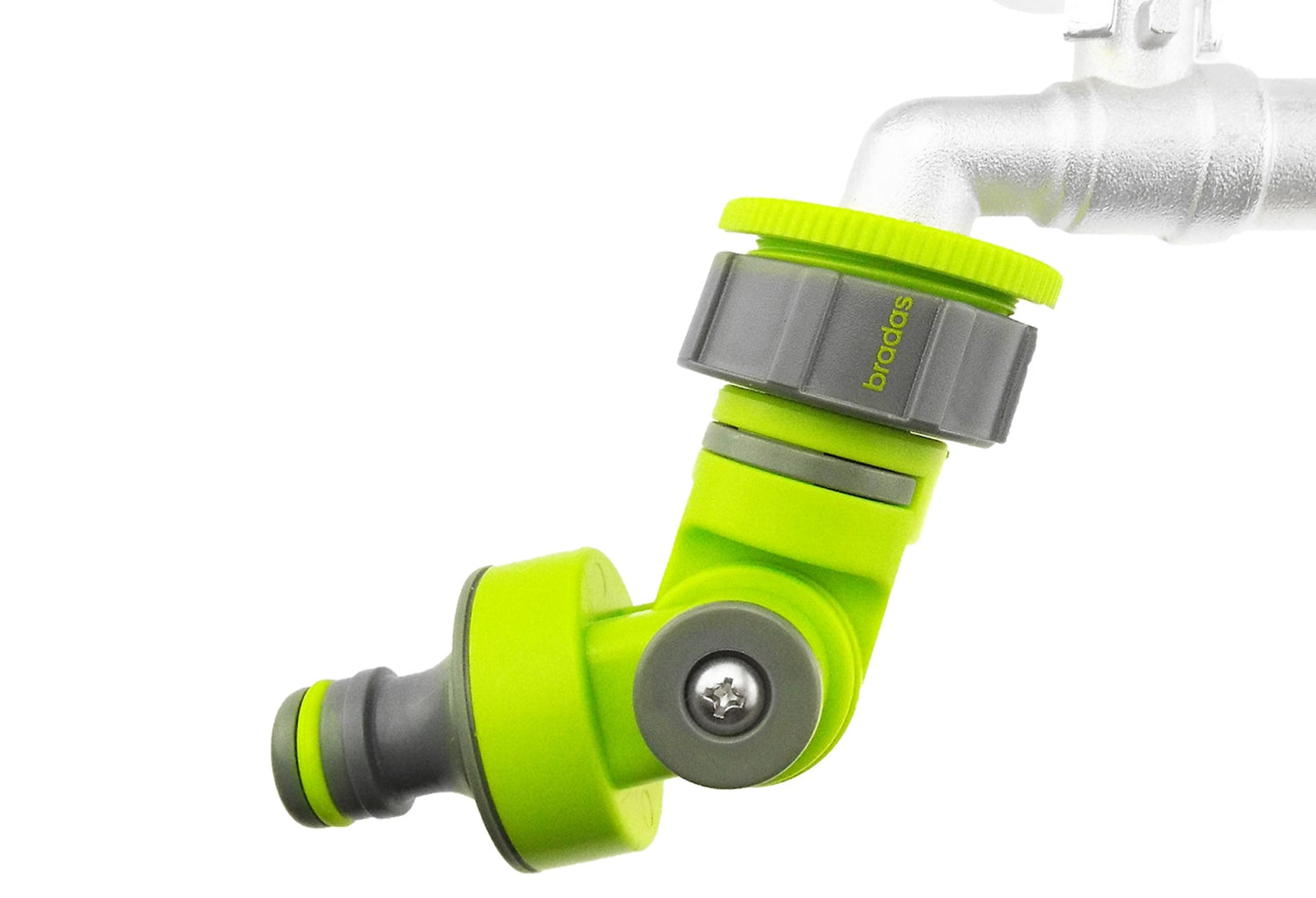 Lime Adjustable Hose Tap Fitting